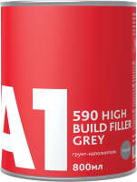 590 HB filler grey - толстослойный грунт наполнитель серый ( в комплекте с отвердителем) 1л