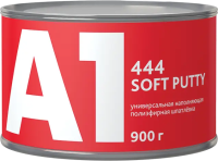 444 SOFT PUTTY (900 гр) универсальная легкошлифуемая шпатлевка 