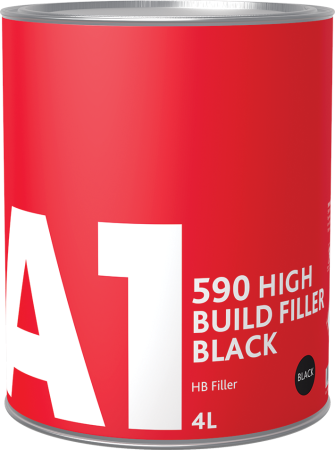 A1_590 HIGH BUILD FILLER BLACK_4000