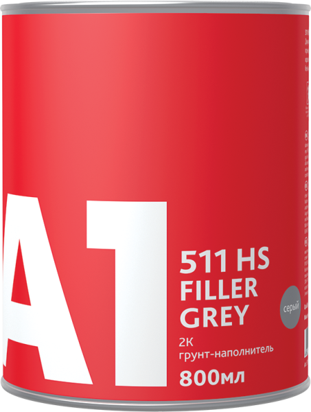 511 HS filler white - грунт наполнитель комплект 1л