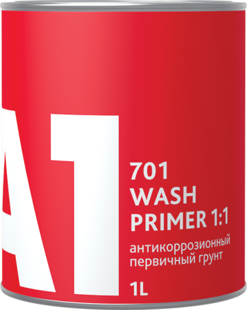 701 Wash primer 1:1 - кислотный грунт (1000 + 1000) мл 