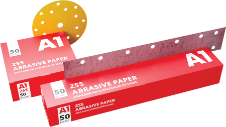 255Abrasive paper абразив на бумажной основе в полосках 70*420 P80 без пылеотвода