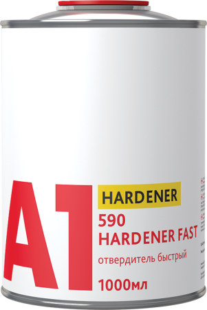 590 Hardener fast  1л - отвердитель 